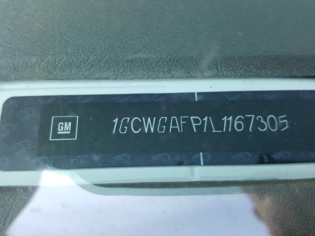 Photo 9 VIN: 1GCWGAFP1L1167305 - CHEVROLET EXPRESS G2 