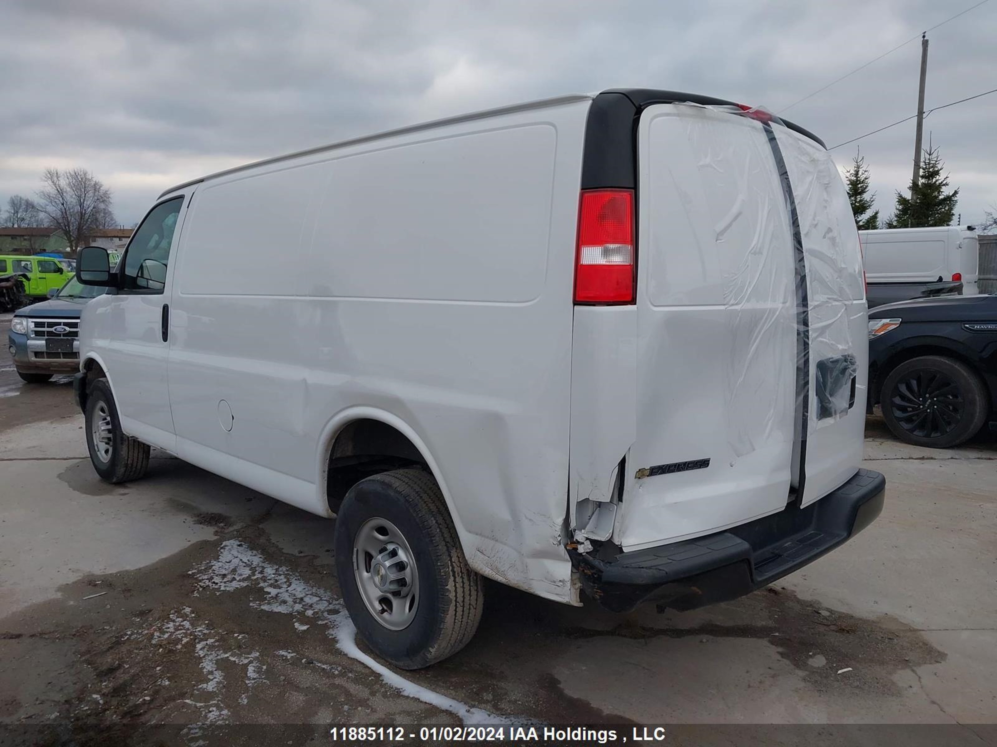 Photo 5 VIN: 1GCWGAFP1P1119602 - CHEVROLET EXPRESS 