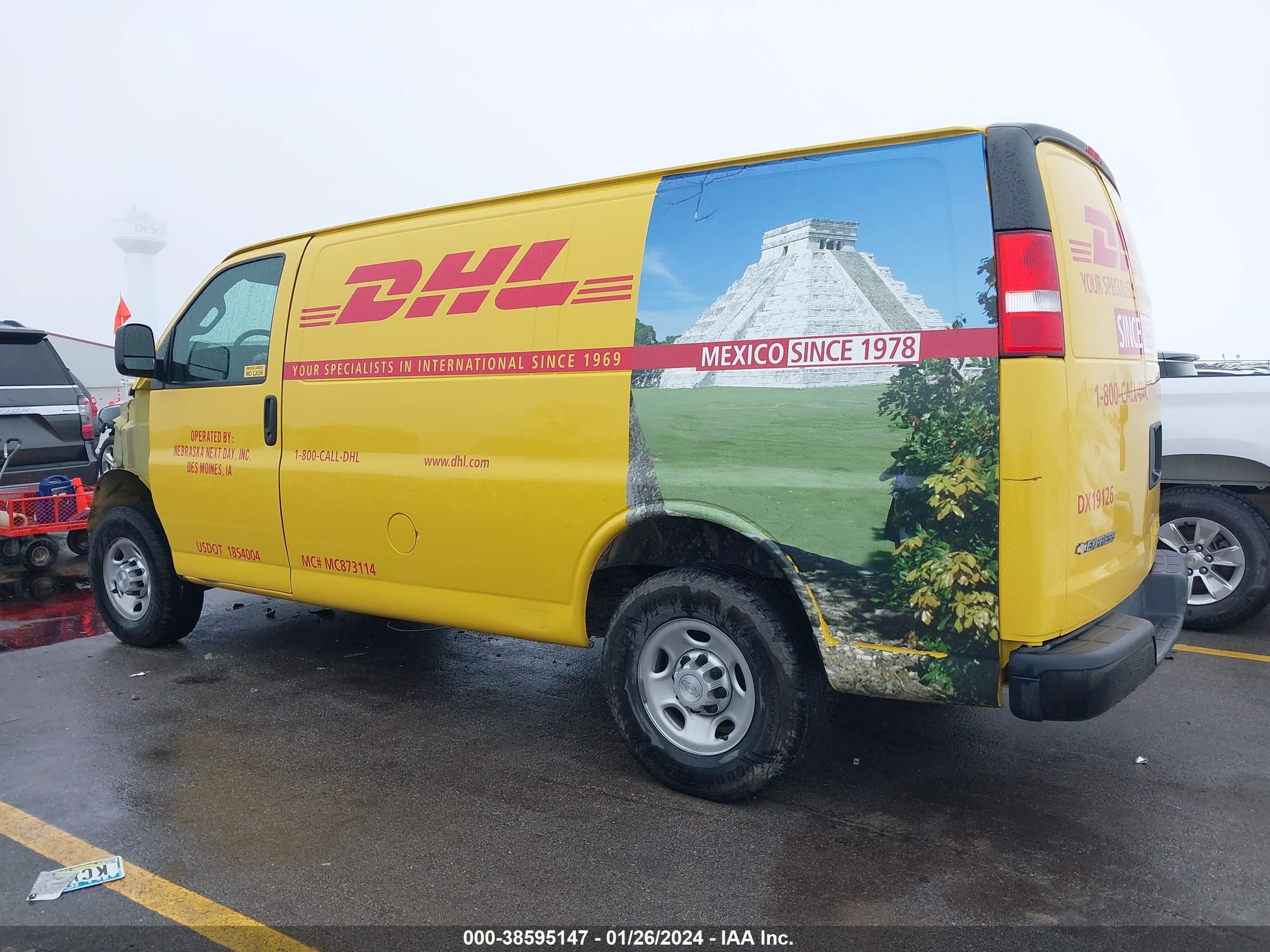 Photo 14 VIN: 1GCWGAFP7K1234438 - CHEVROLET EXPRESS 