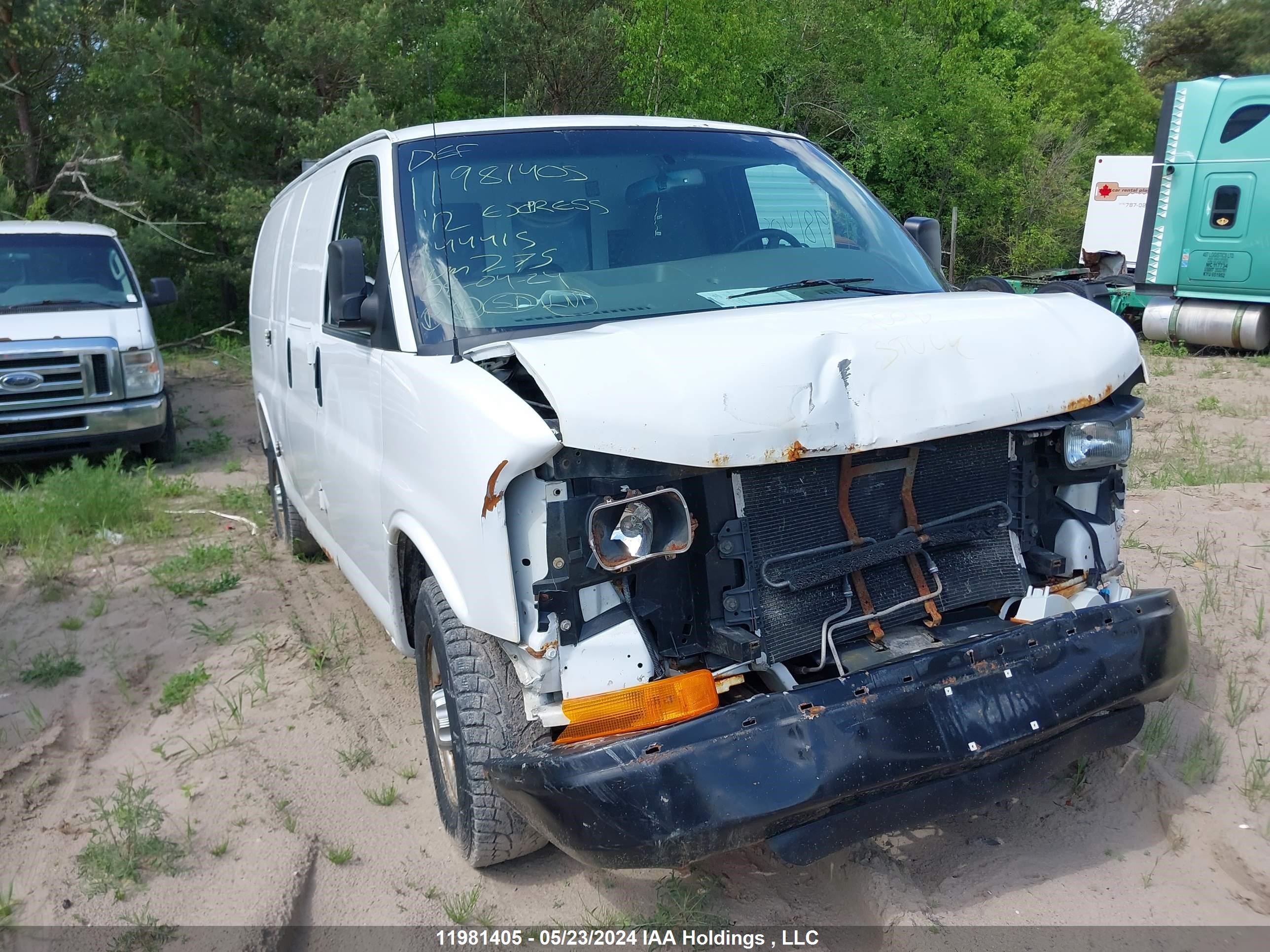 Photo 0 VIN: 1GCWGFCA7C1144415 - CHEVROLET EXPRESS 