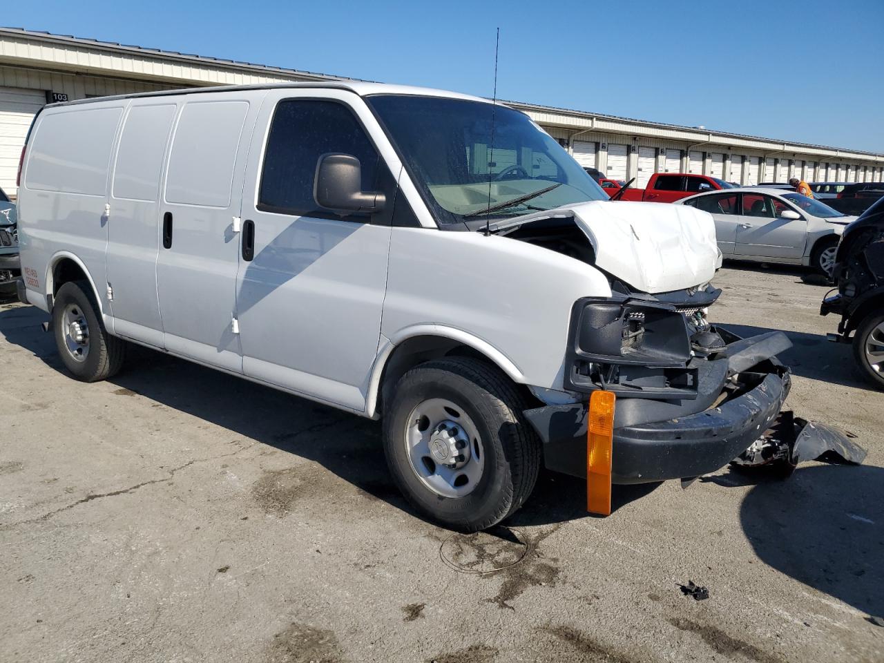 Photo 3 VIN: 1GCWGFCA8E1208545 - CHEVROLET EXPRESS 