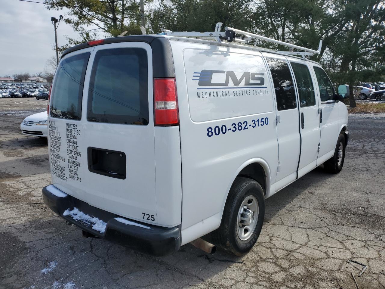 Photo 3 VIN: 1GCWGFCF7F1280608 - CHEVROLET EXPRESS 