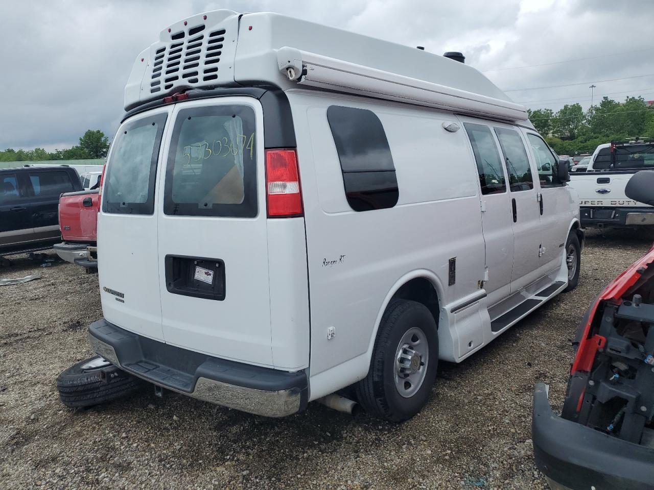 Photo 2 VIN: 1GCWGGCA7D1189944 - CHEVROLET EXPRESS 