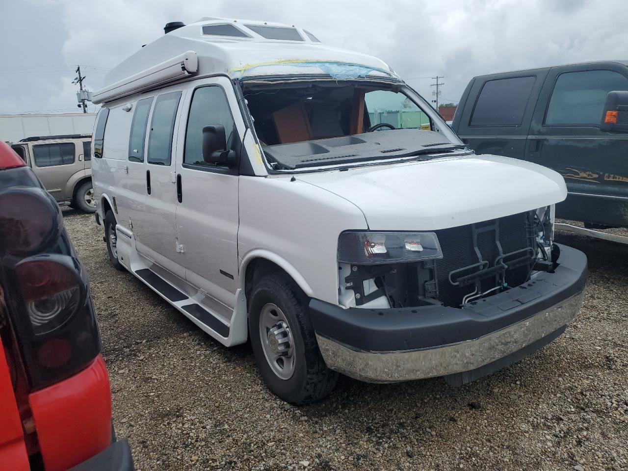 Photo 3 VIN: 1GCWGGCA7D1189944 - CHEVROLET EXPRESS 