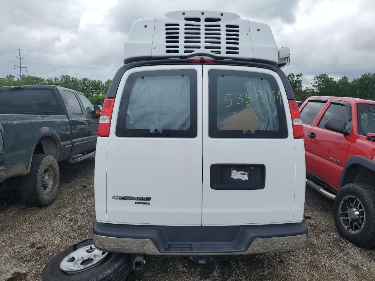 Photo 5 VIN: 1GCWGGCA7D1189944 - CHEVROLET EXPRESS 