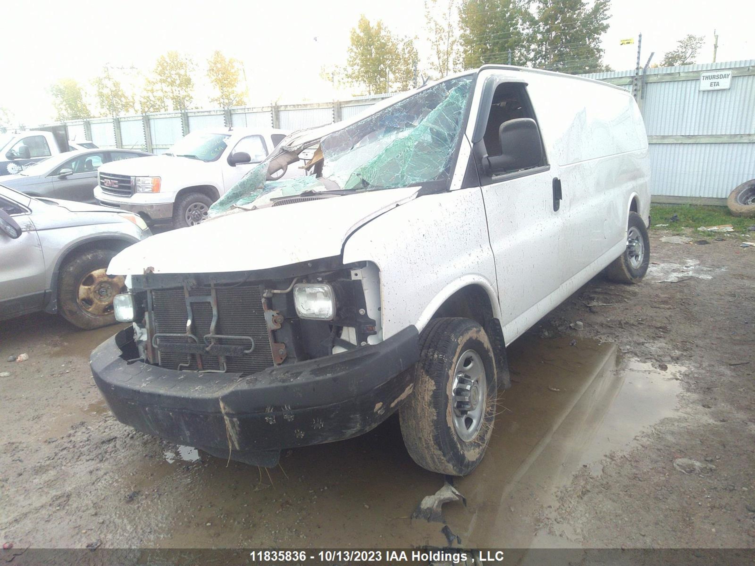 Photo 1 VIN: 1GCWGGCF7F1203727 - CHEVROLET EXPRESS 