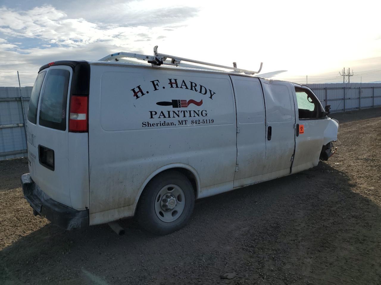 Photo 2 VIN: 1GCWGGCG7D1131689 - CHEVROLET EXPRESS 