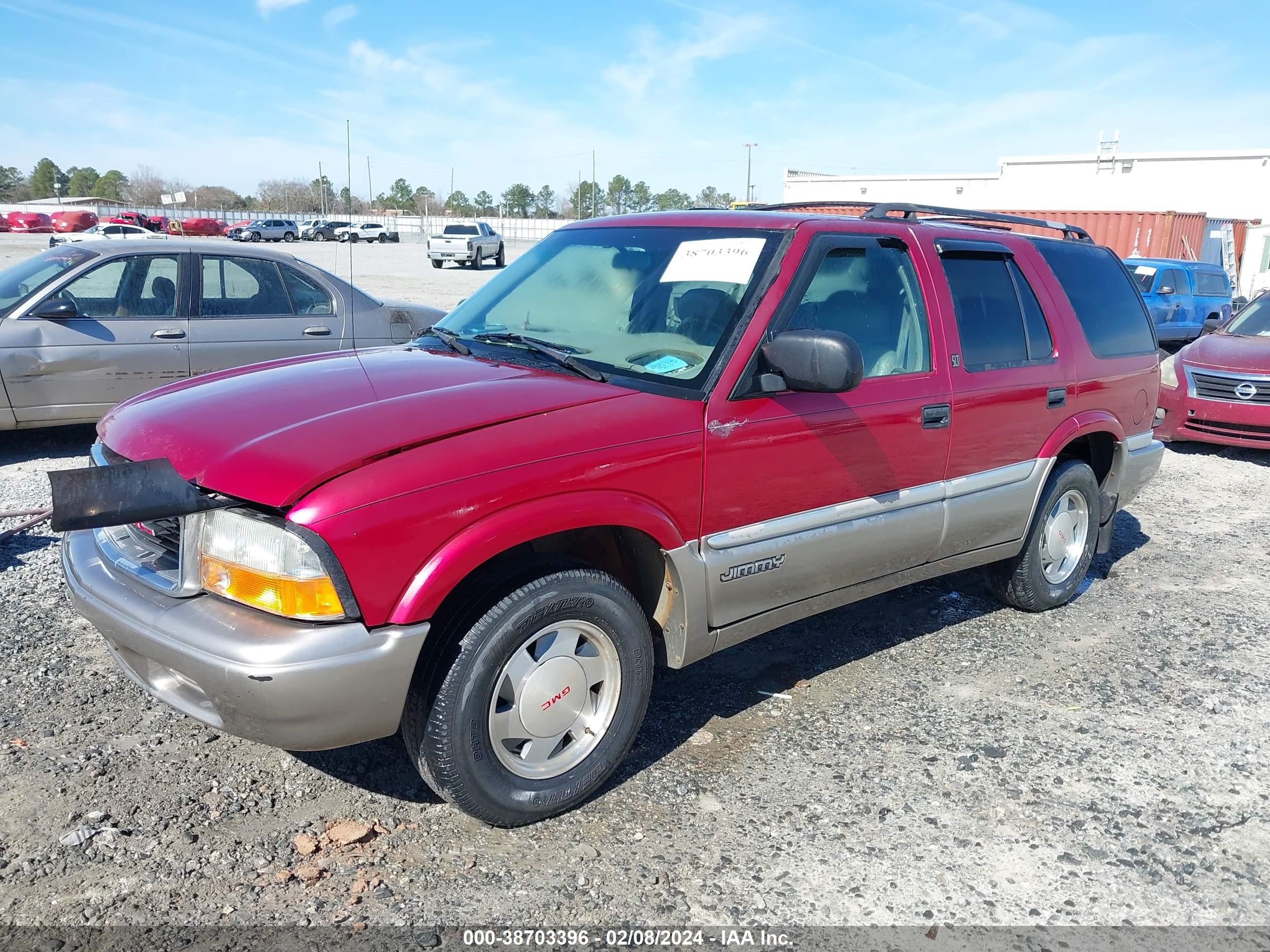 Photo 1 VIN: 1GKCS13W8Y2260003 - GMC JIMMY 