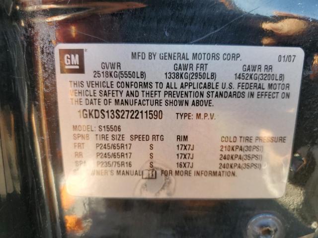 Photo 12 VIN: 1GKDS13S272211590 - GMC ENVOY 