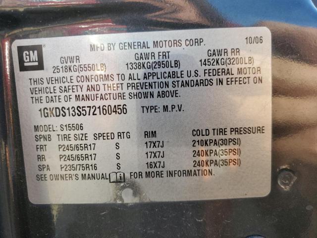 Photo 11 VIN: 1GKDS13S572160456 - GMC ENVOY 