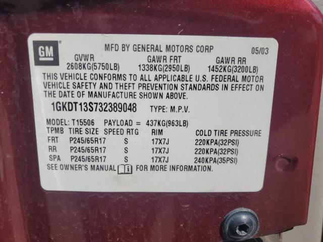 Photo 11 VIN: 1GKDT13S732389048 - GMC ENVOY 