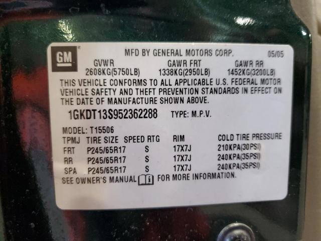 Photo 12 VIN: 1GKDT13S952362288 - GMC ENVOY 