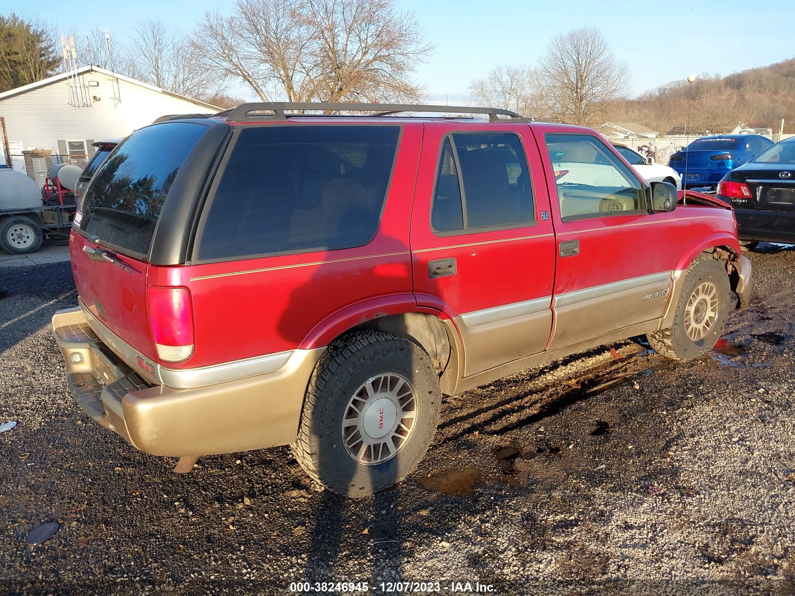 Photo 3 VIN: 1GKDT13W6X2512492 - GMC JIMMY 