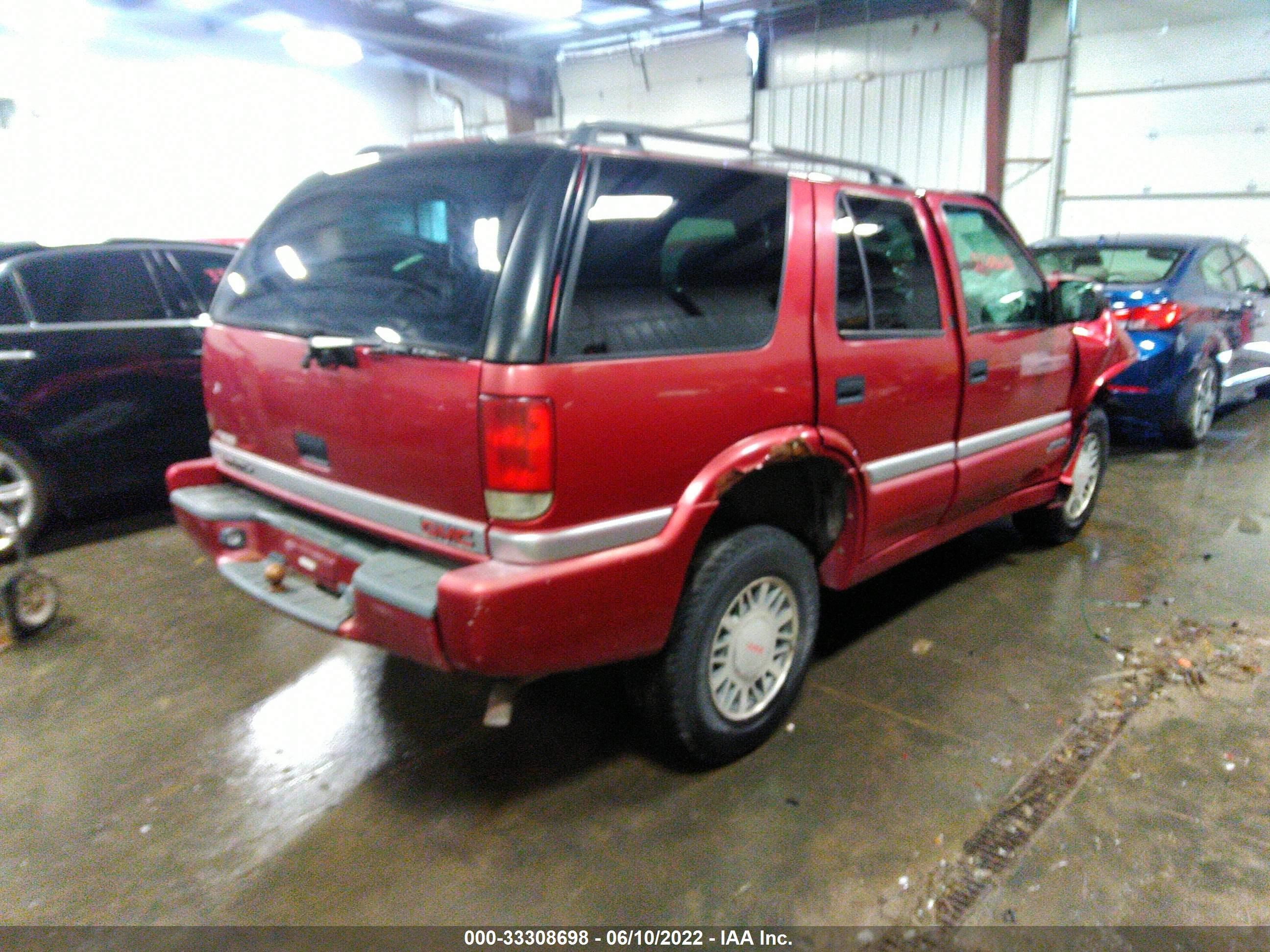 Photo 3 VIN: 1GKDT13WX12227186 - GMC JIMMY 