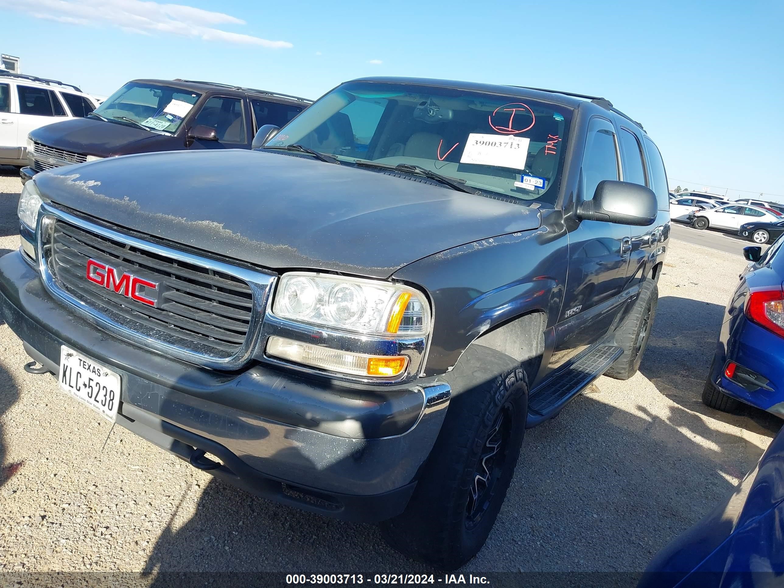 Photo 1 VIN: 1GKEC13T01J191640 - GMC YUKON 