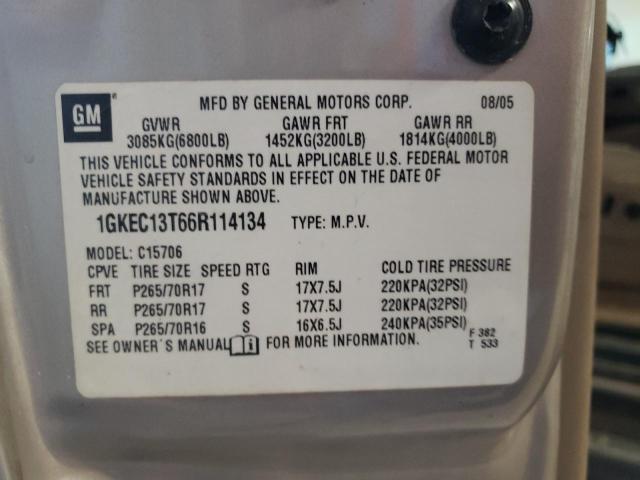 Photo 12 VIN: 1GKEC13T66R114134 - GMC YUKON 