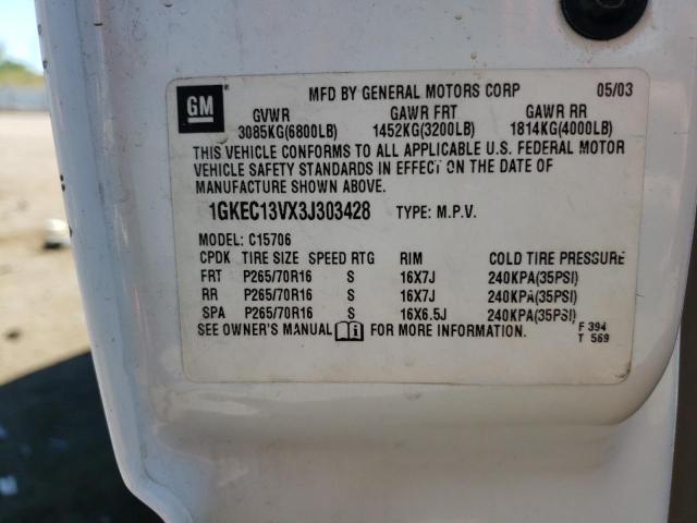 Photo 12 VIN: 1GKEC13VX3J303428 - GMC YUKON 