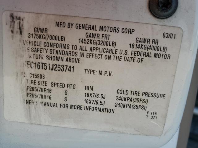 Photo 12 VIN: 1GKEC16T51J253741 - GMC YUKON XL C 