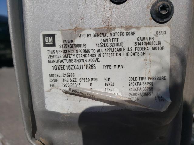 Photo 13 VIN: 1GKEC16ZX4J118263 - GMC YUKON 