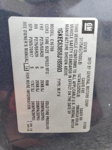 Photo 12 VIN: 1GKEC63858J185903 - GMC YUKON DENA 