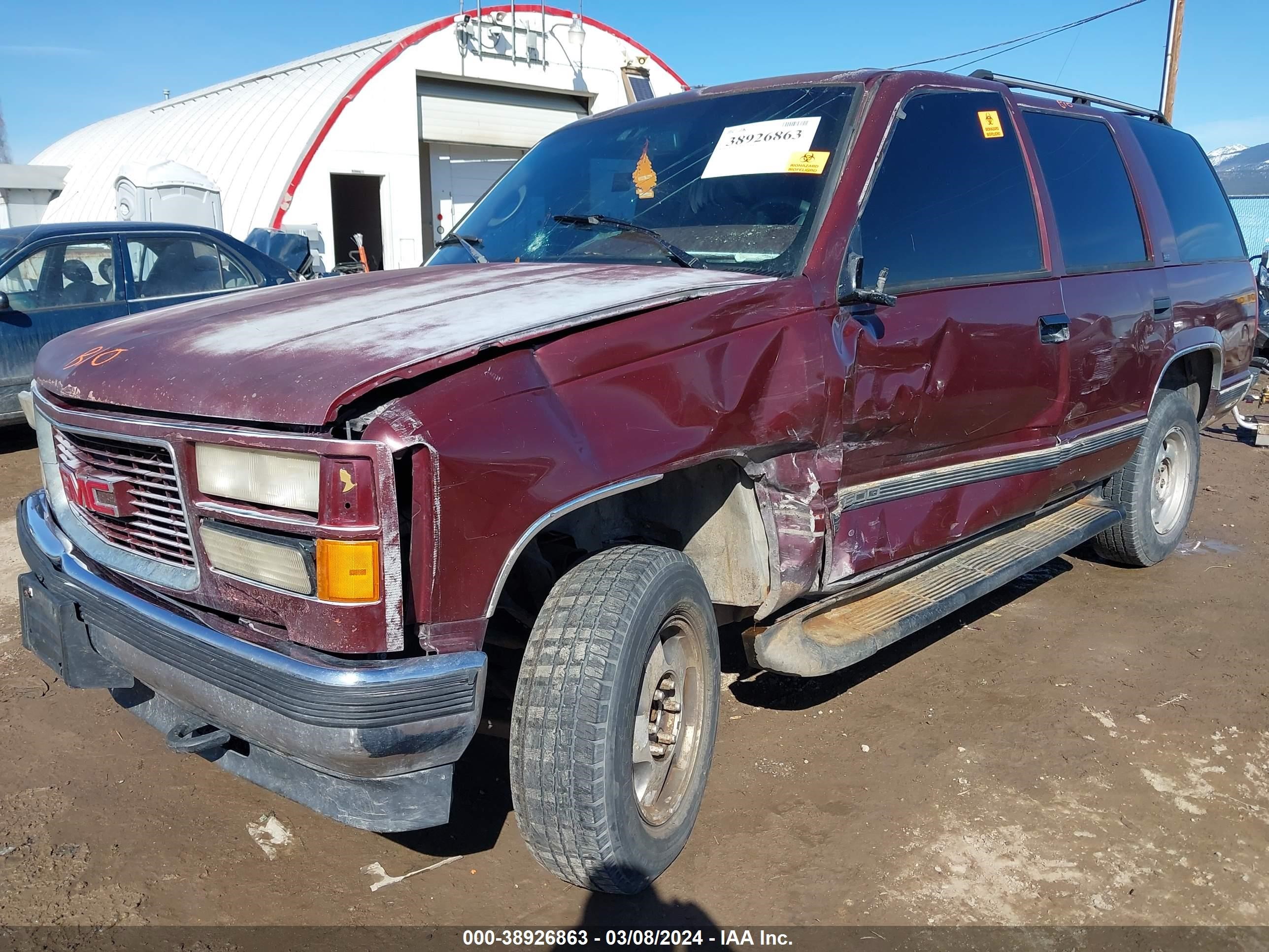 Photo 5 VIN: 1GKEK13K3SJ769130 - GMC YUKON 