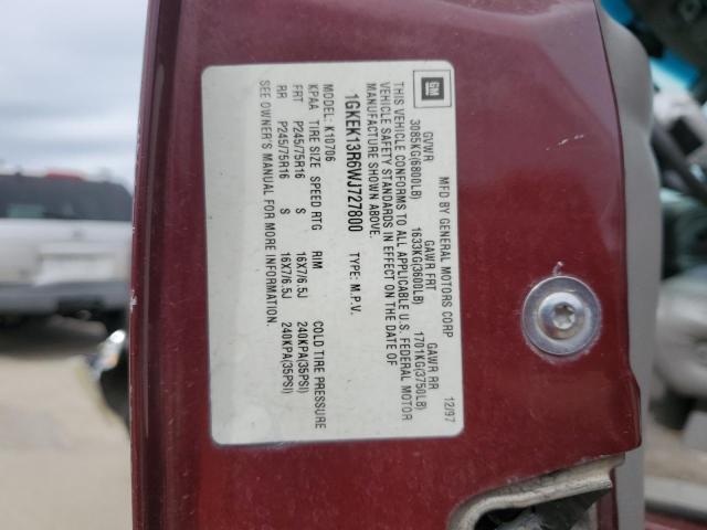 Photo 12 VIN: 1GKEK13R6WJ727800 - GMC YUKON 