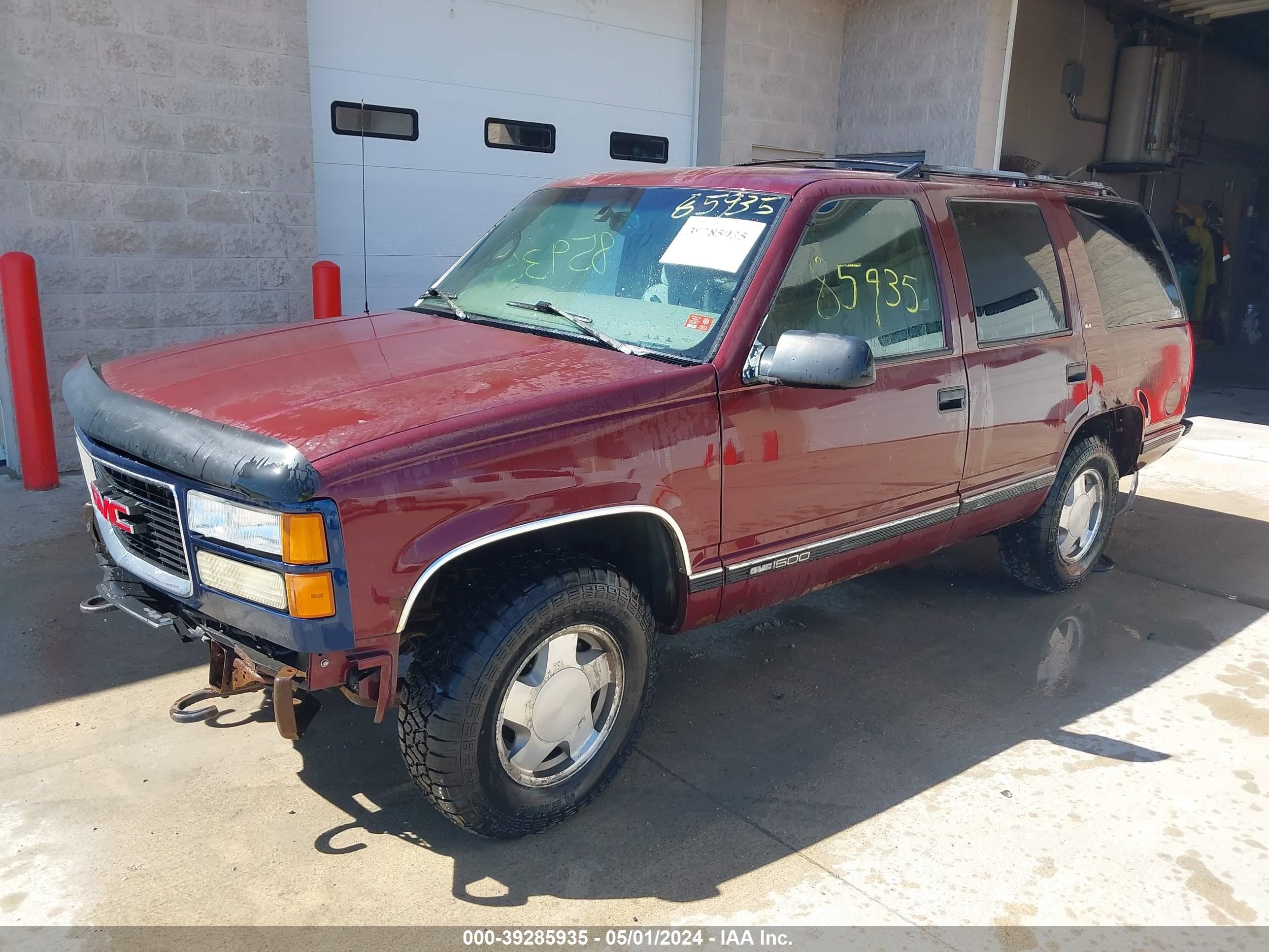 Photo 1 VIN: 1GKEK13RXXJ760865 - GMC YUKON 