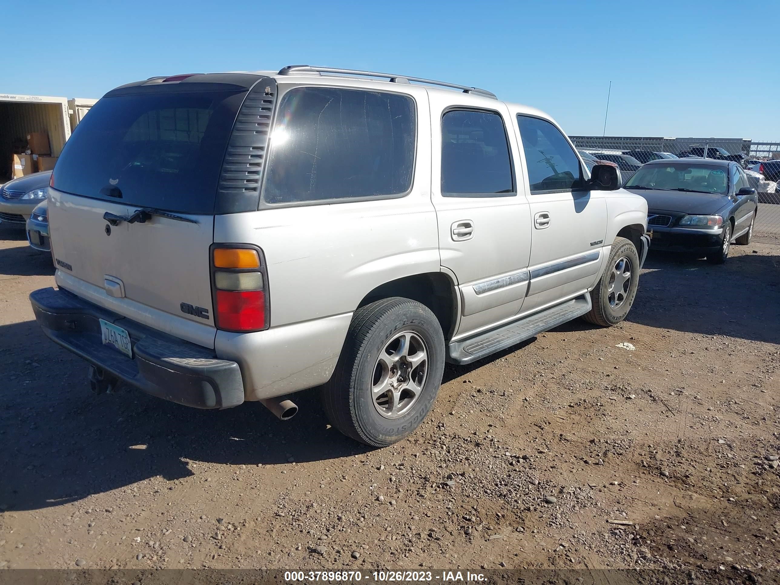 Photo 3 VIN: 1GKEK13T26R161762 - GMC YUKON 