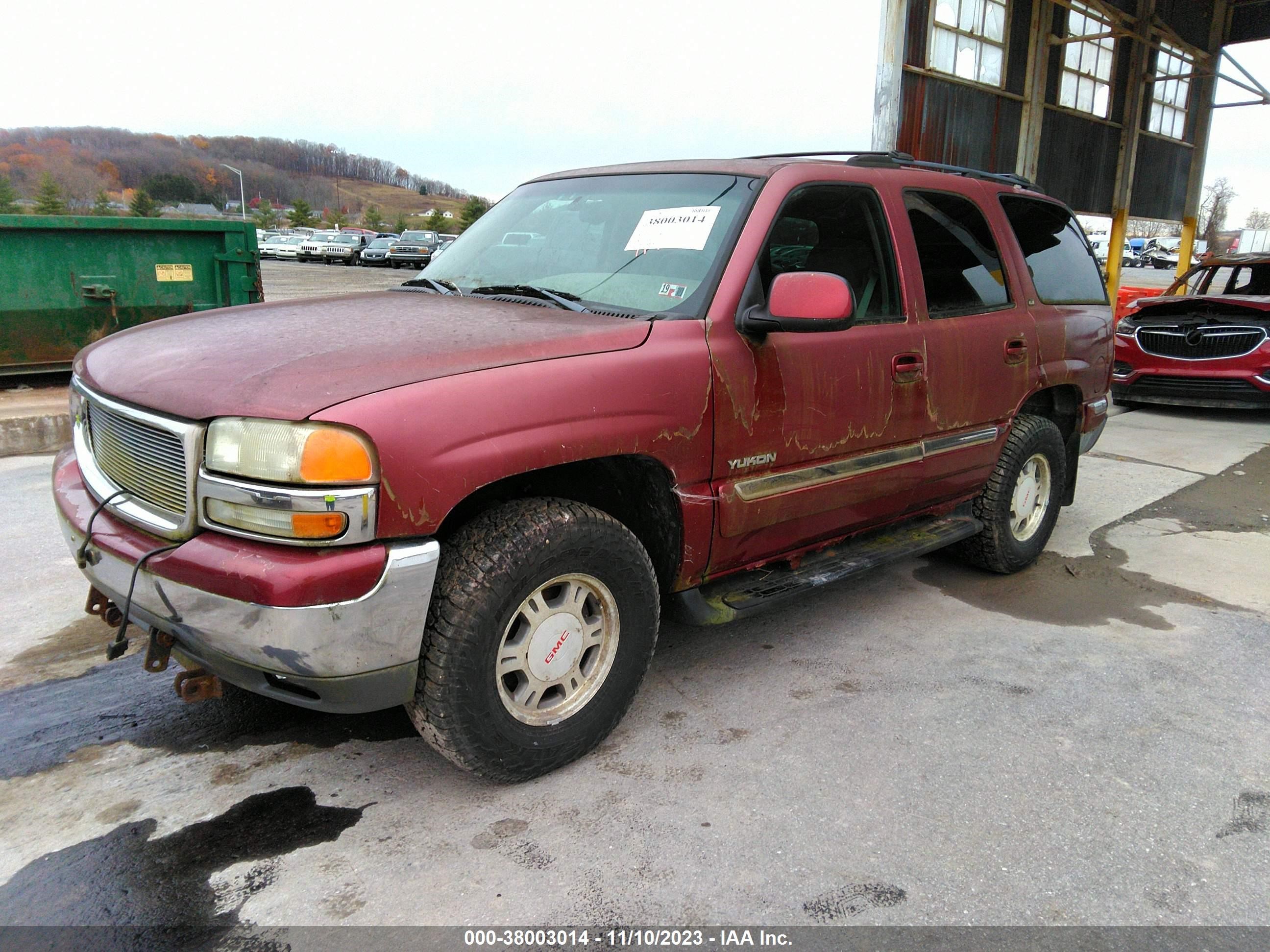 Photo 1 VIN: 1GKEK13T41R161190 - GMC YUKON 