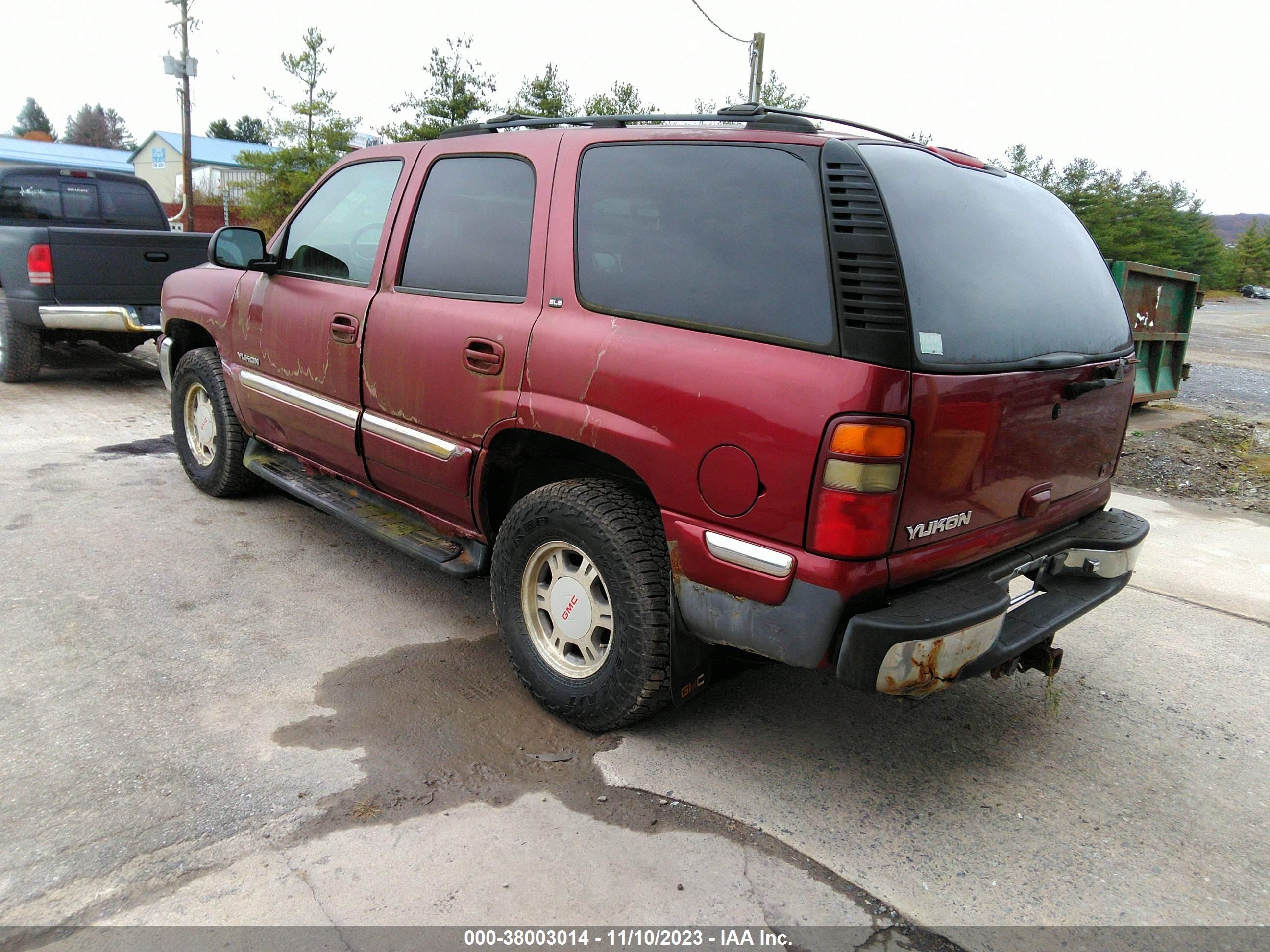 Photo 2 VIN: 1GKEK13T41R161190 - GMC YUKON 