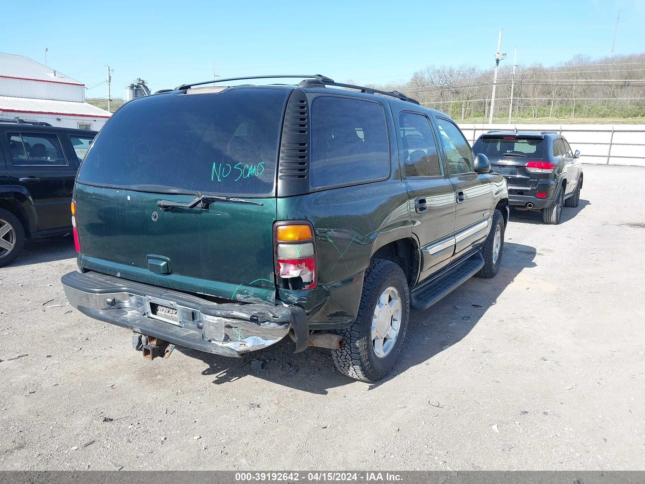 Photo 3 VIN: 1GKEK13Z24J218591 - GMC YUKON 