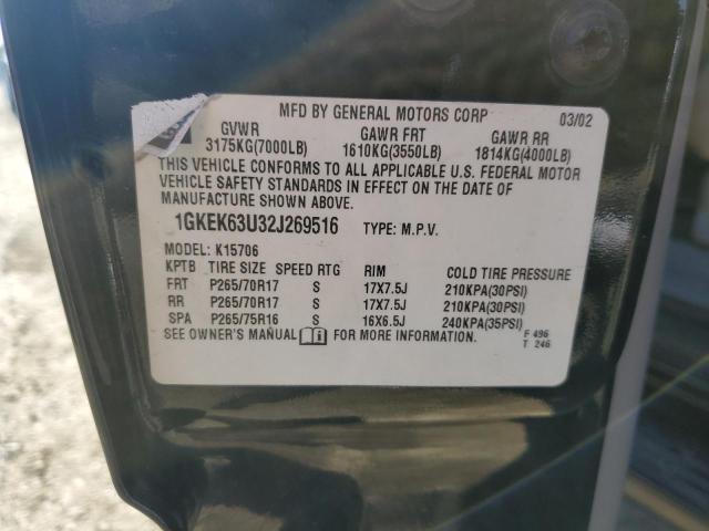 Photo 13 VIN: 1GKEK63U32J269516 - GMC DENALI 