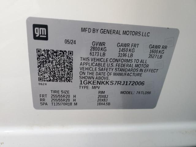 Photo 13 VIN: 1GKENKKS7RJ172006 - GMC ACADIA UPL 