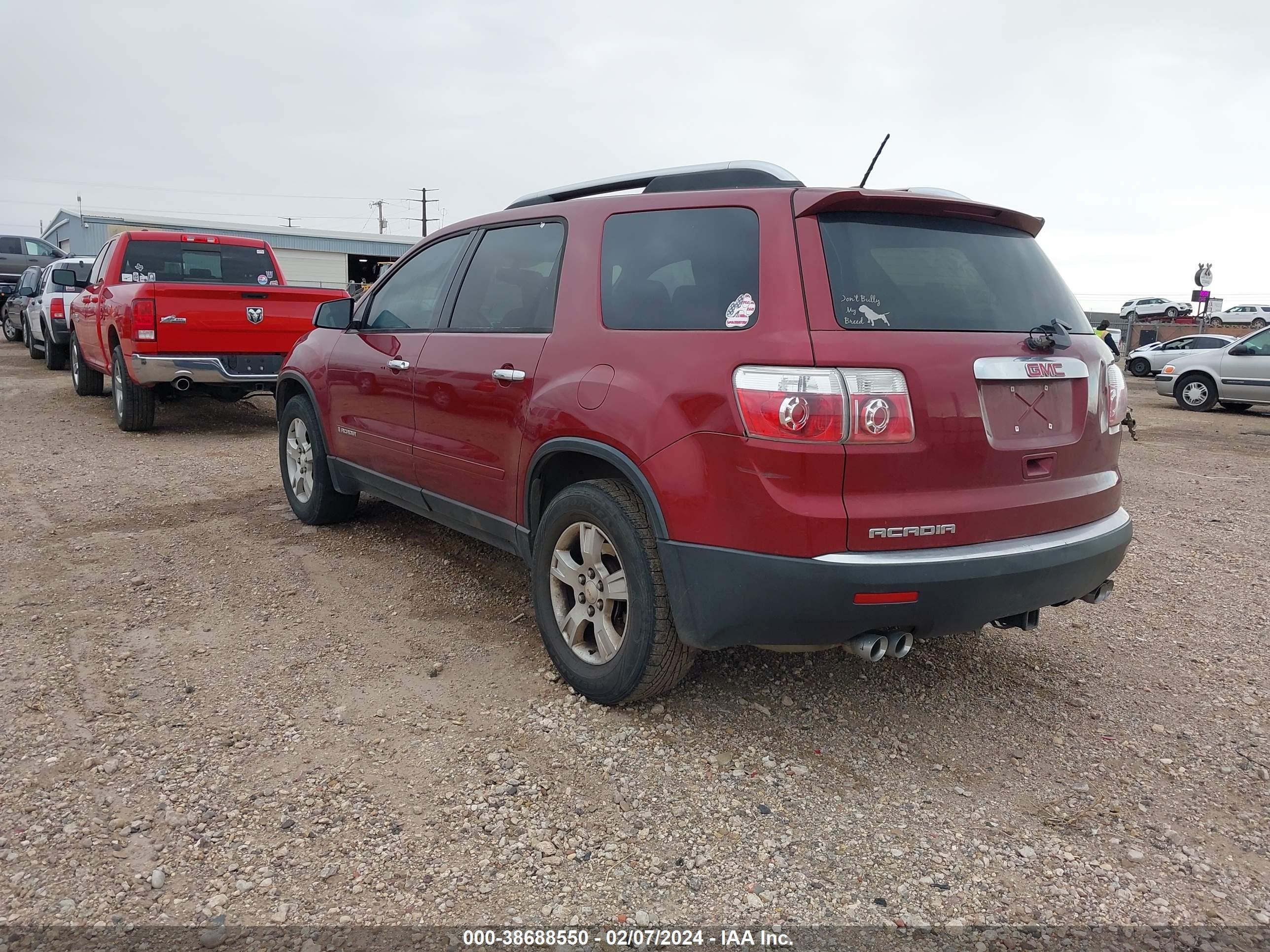 Photo 2 VIN: 1GKER13747J123836 - GMC ACADIA 