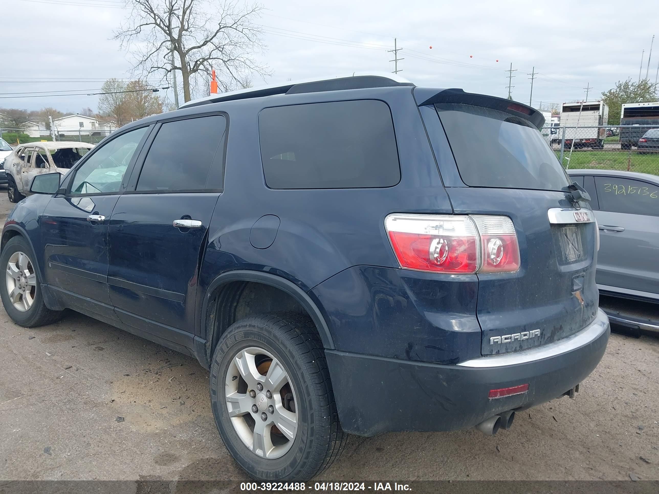 Photo 2 VIN: 1GKER13D69J134832 - GMC ACADIA 