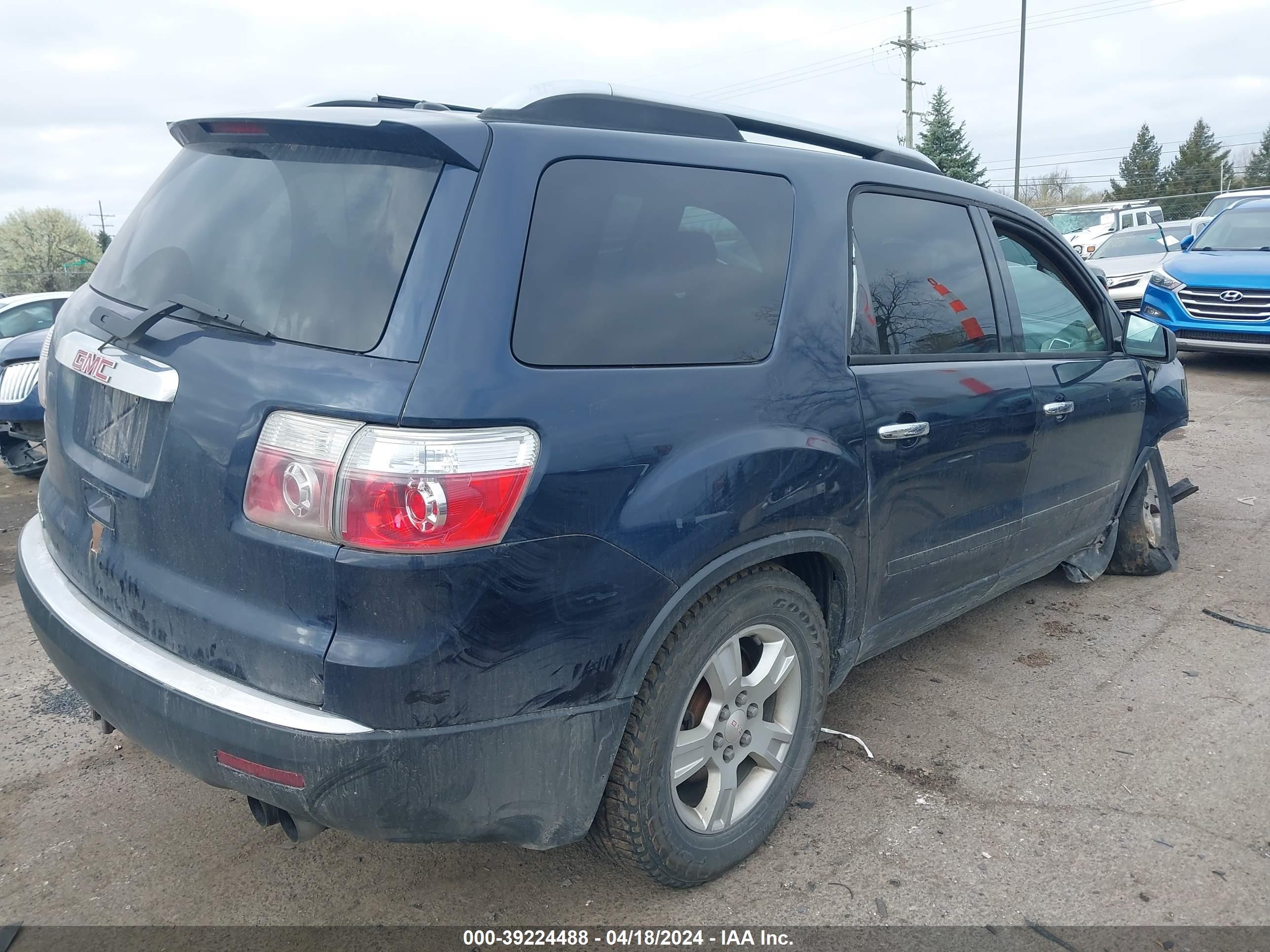 Photo 3 VIN: 1GKER13D69J134832 - GMC ACADIA 