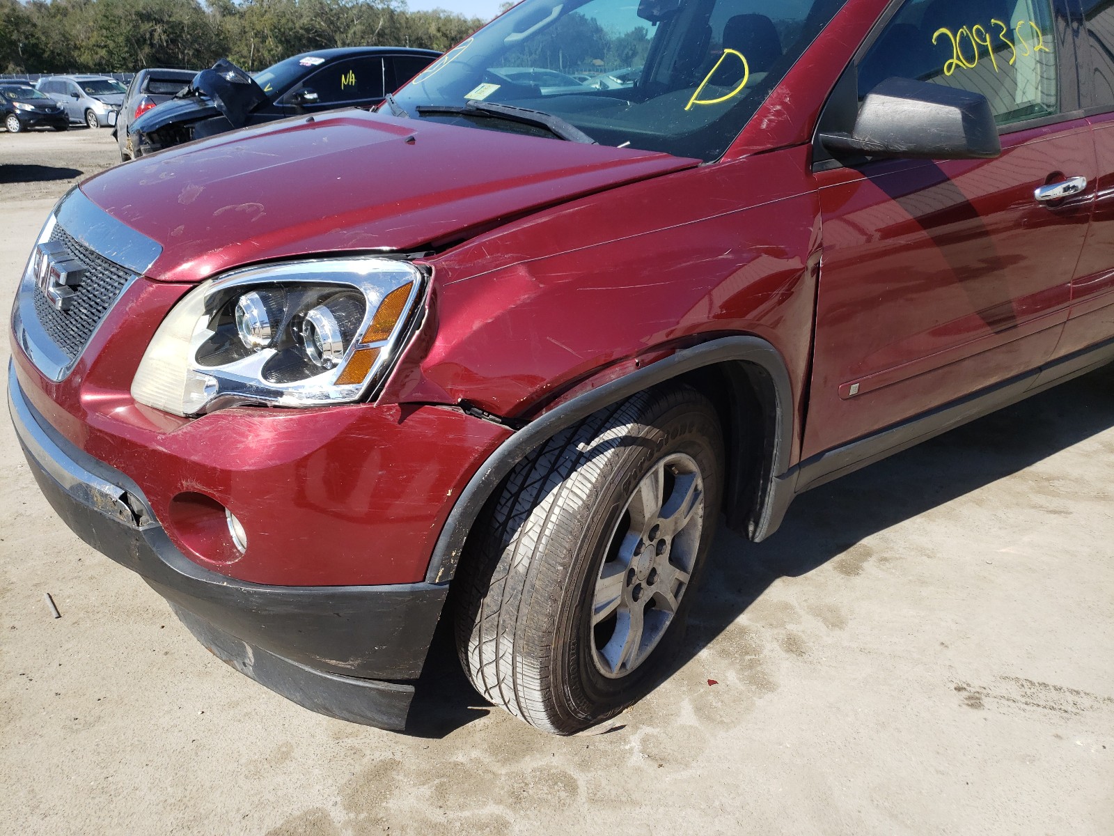 Photo 8 VIN: 1GKER13D99J167940 - GMC ACADIA SLE 