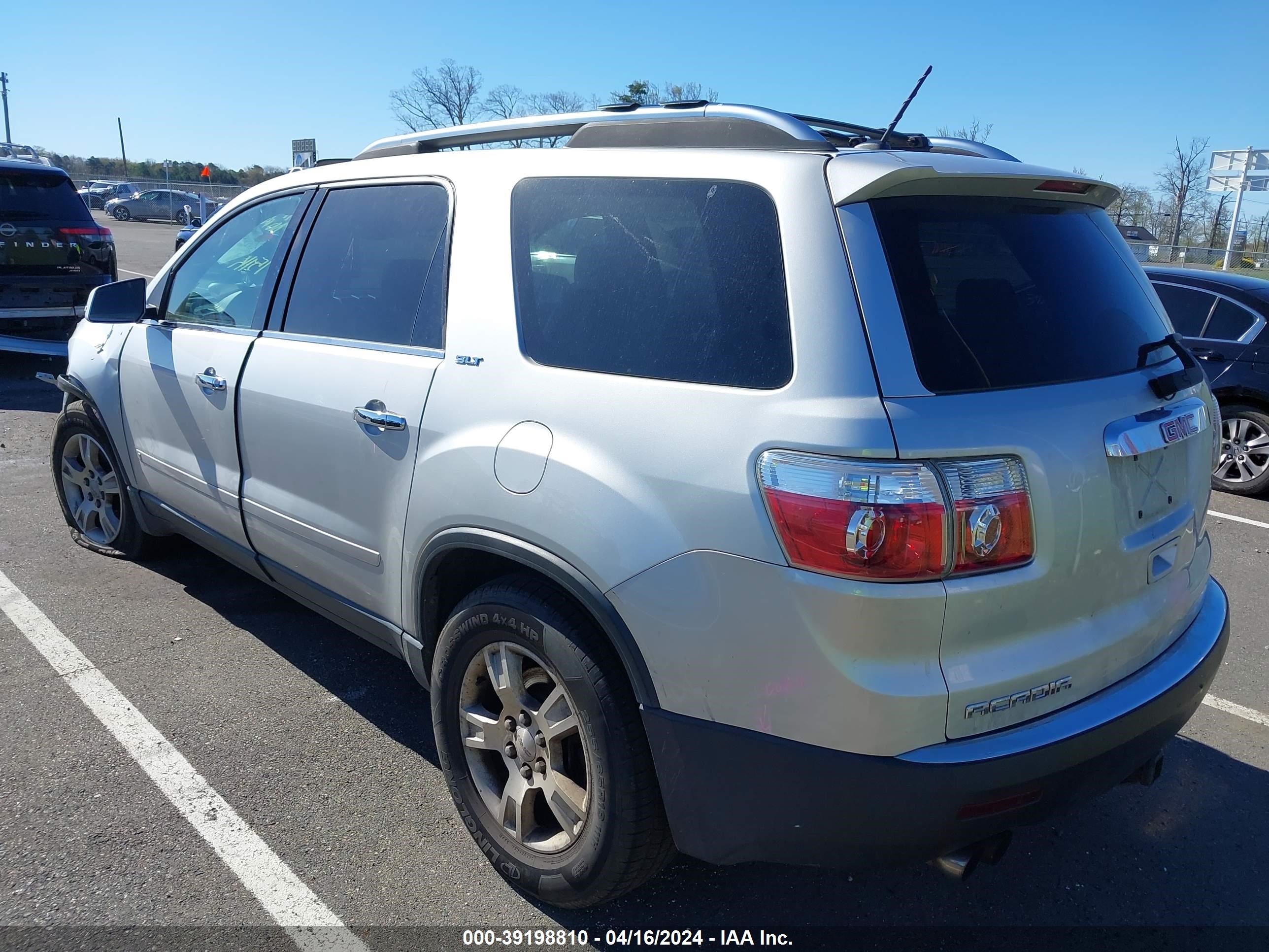 Photo 2 VIN: 1GKER23D89J129458 - GMC ACADIA 