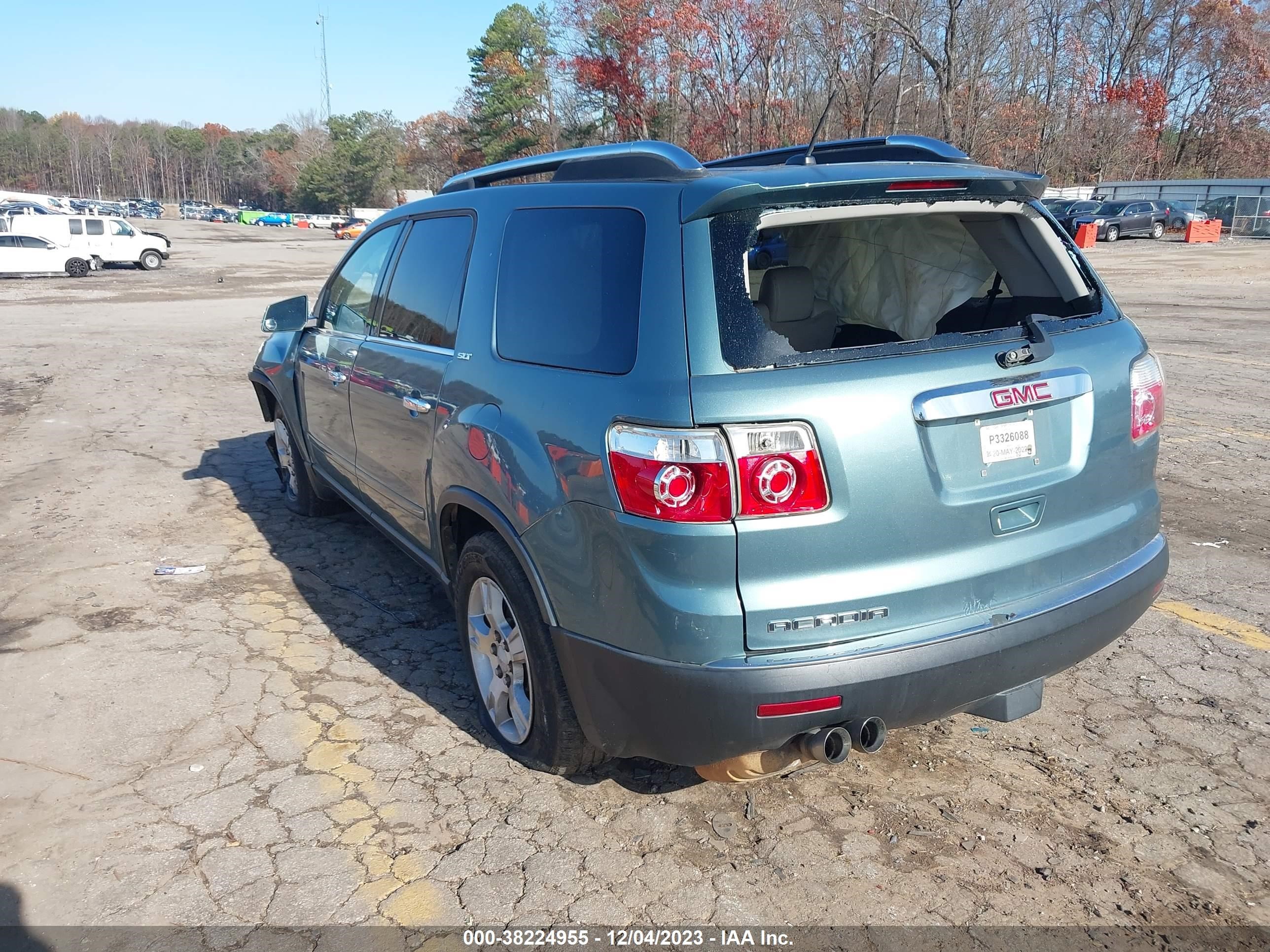 Photo 2 VIN: 1GKER23D89J179213 - GMC ACADIA 