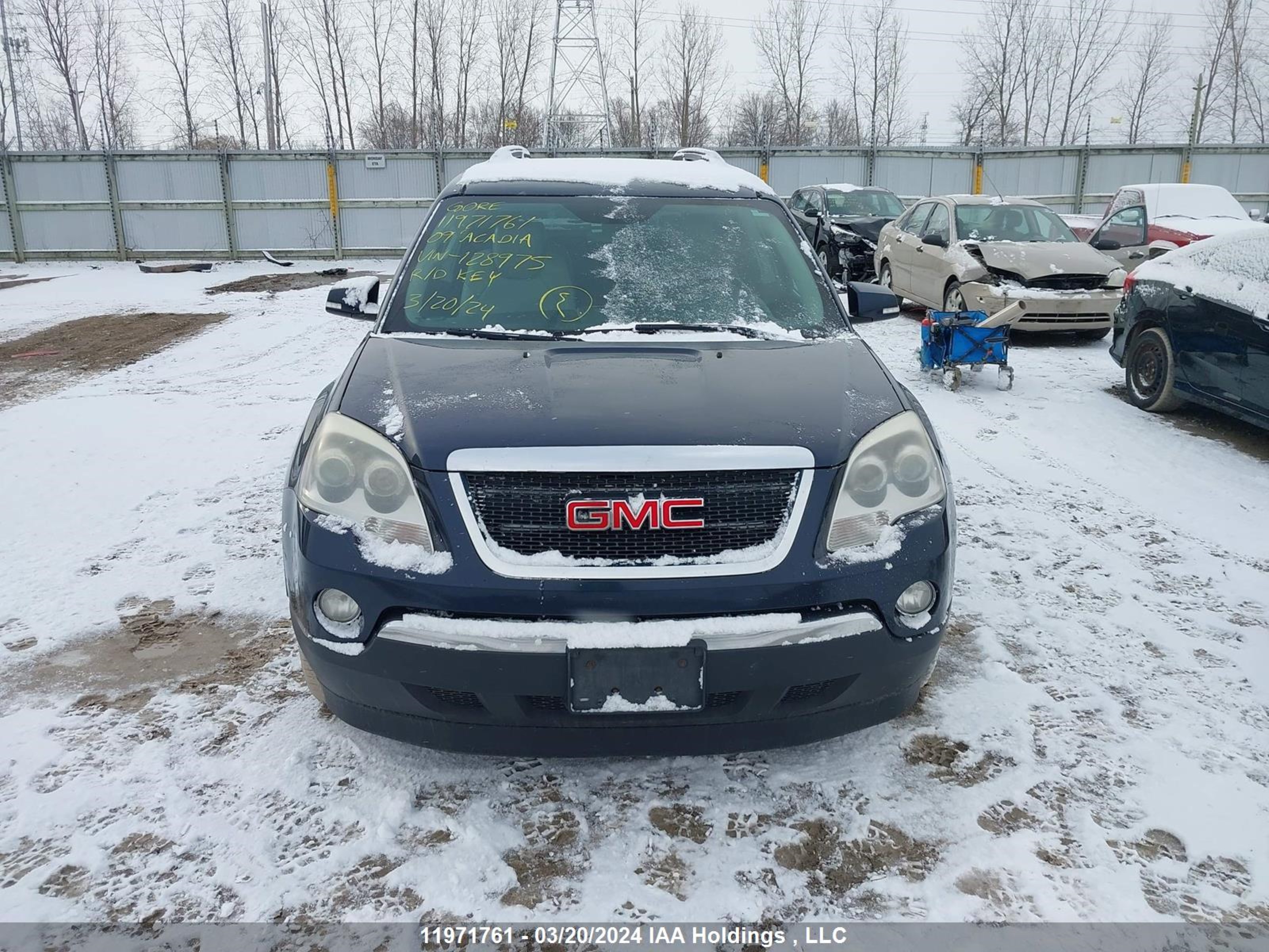 Photo 12 VIN: 1GKER33D49J128975 - GMC ACADIA 