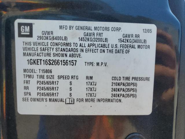 Photo 13 VIN: 1GKET16S266156157 - GMC ENVOY 