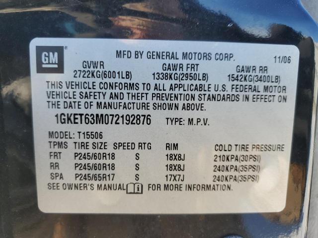 Photo 12 VIN: 1GKET63M072192876 - GMC ENVOY 