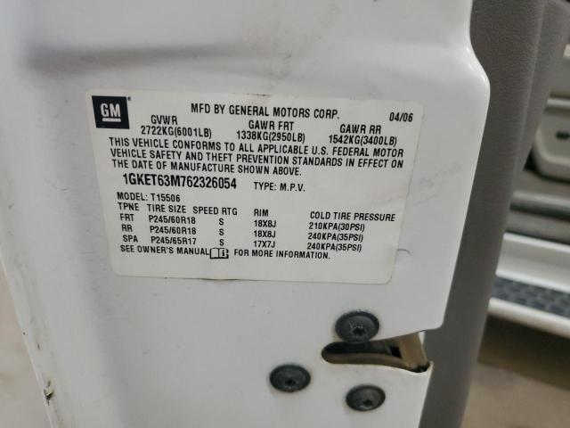 Photo 12 VIN: 1GKET63M762326054 - GMC ENVOY DENA 