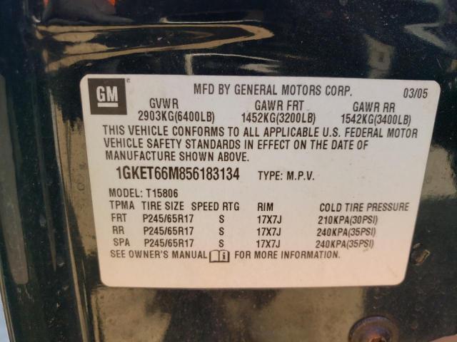 Photo 12 VIN: 1GKET66M856183134 - GMC ENVOY 