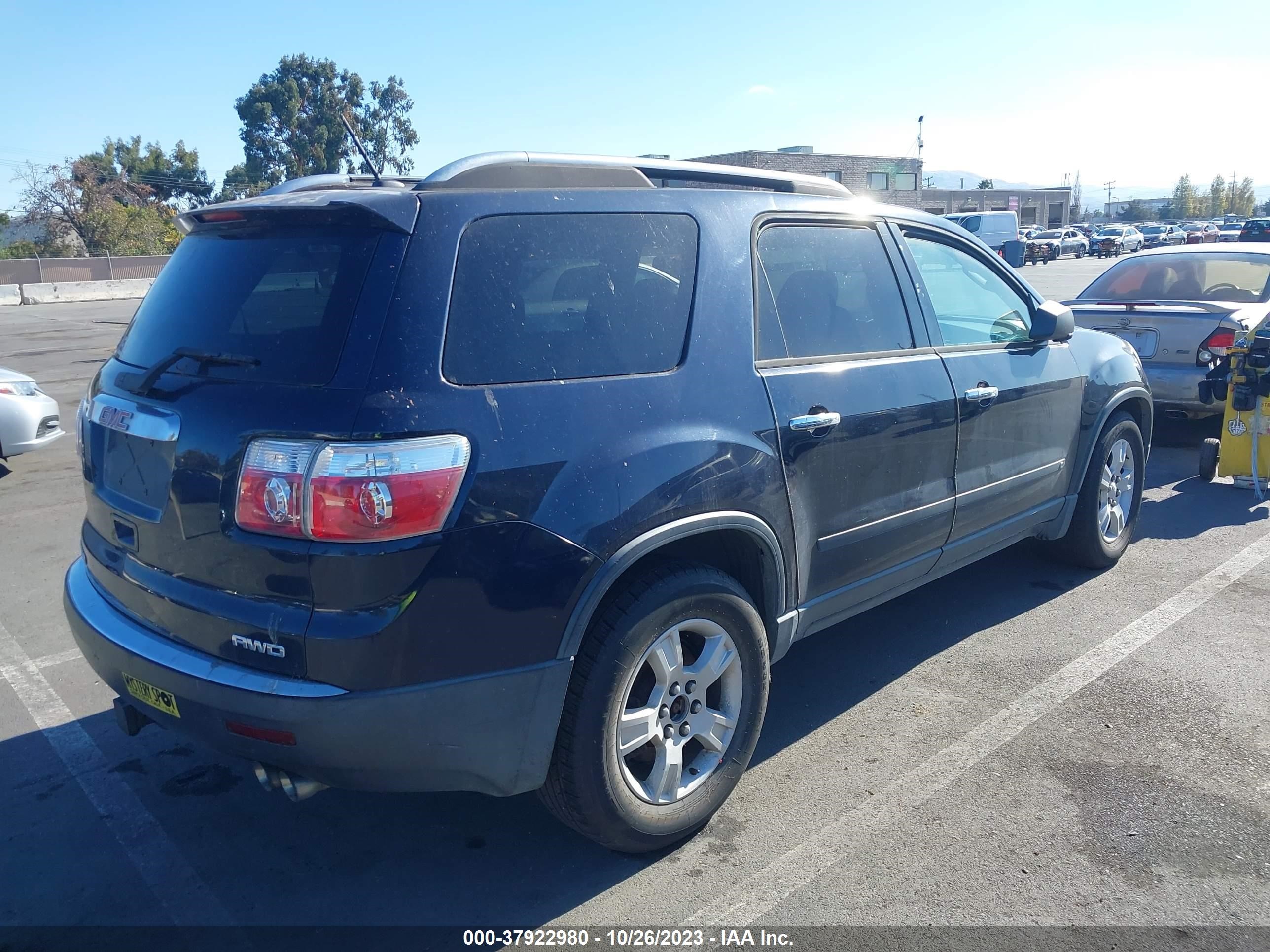 Photo 3 VIN: 1GKEV13D99J110147 - GMC ACADIA 