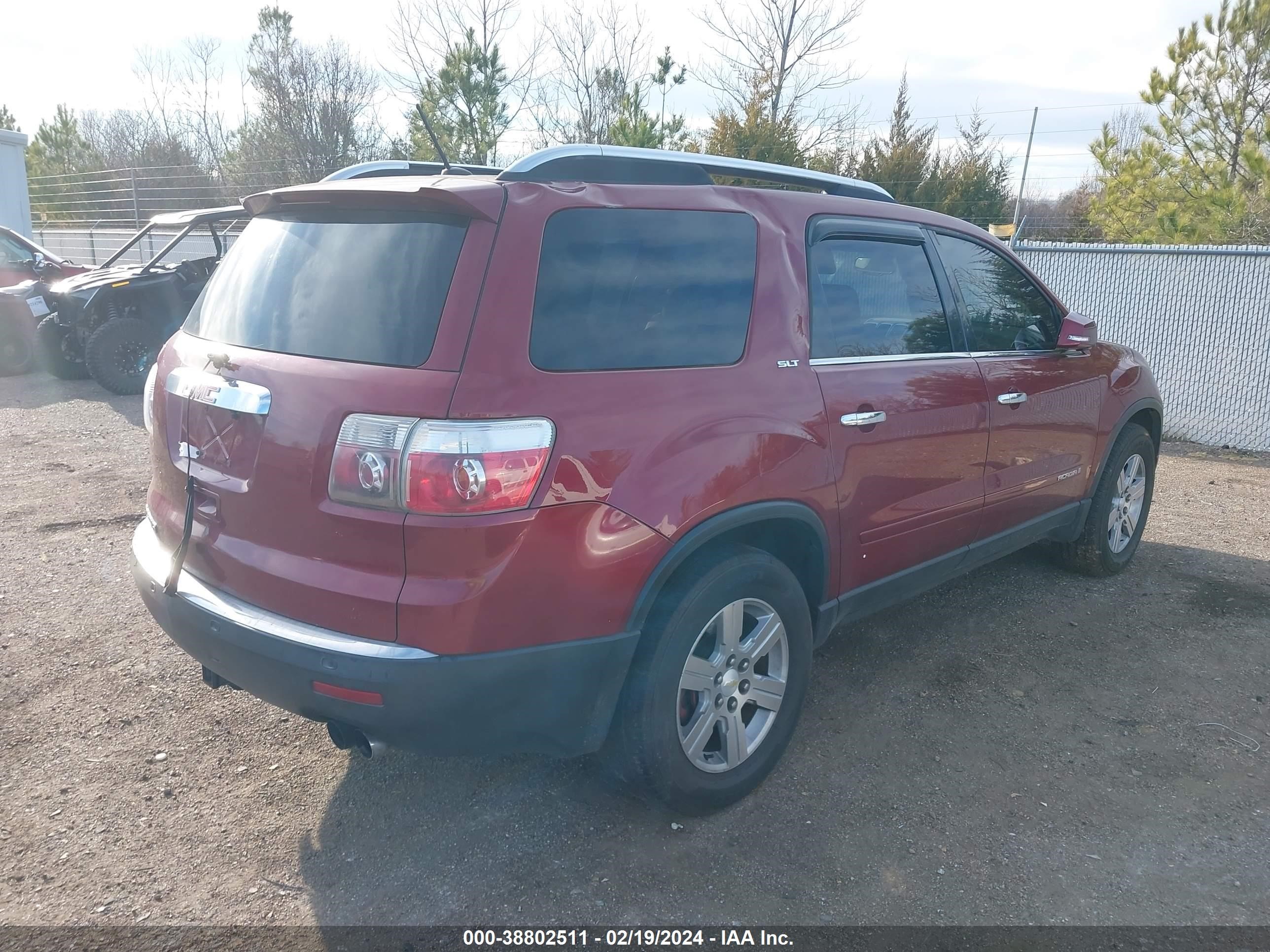 Photo 3 VIN: 1GKEV33768J121157 - GMC ACADIA 