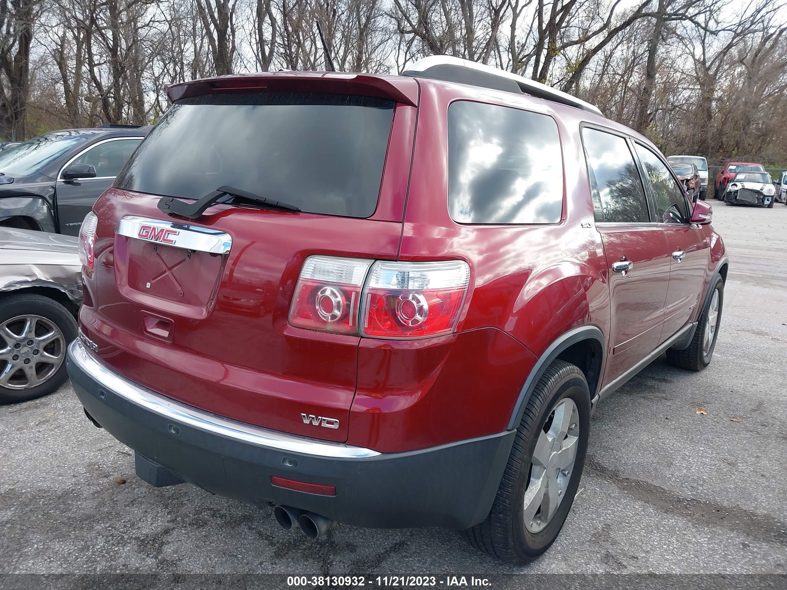 Photo 3 VIN: 1GKEV33788J220031 - GMC ACADIA 