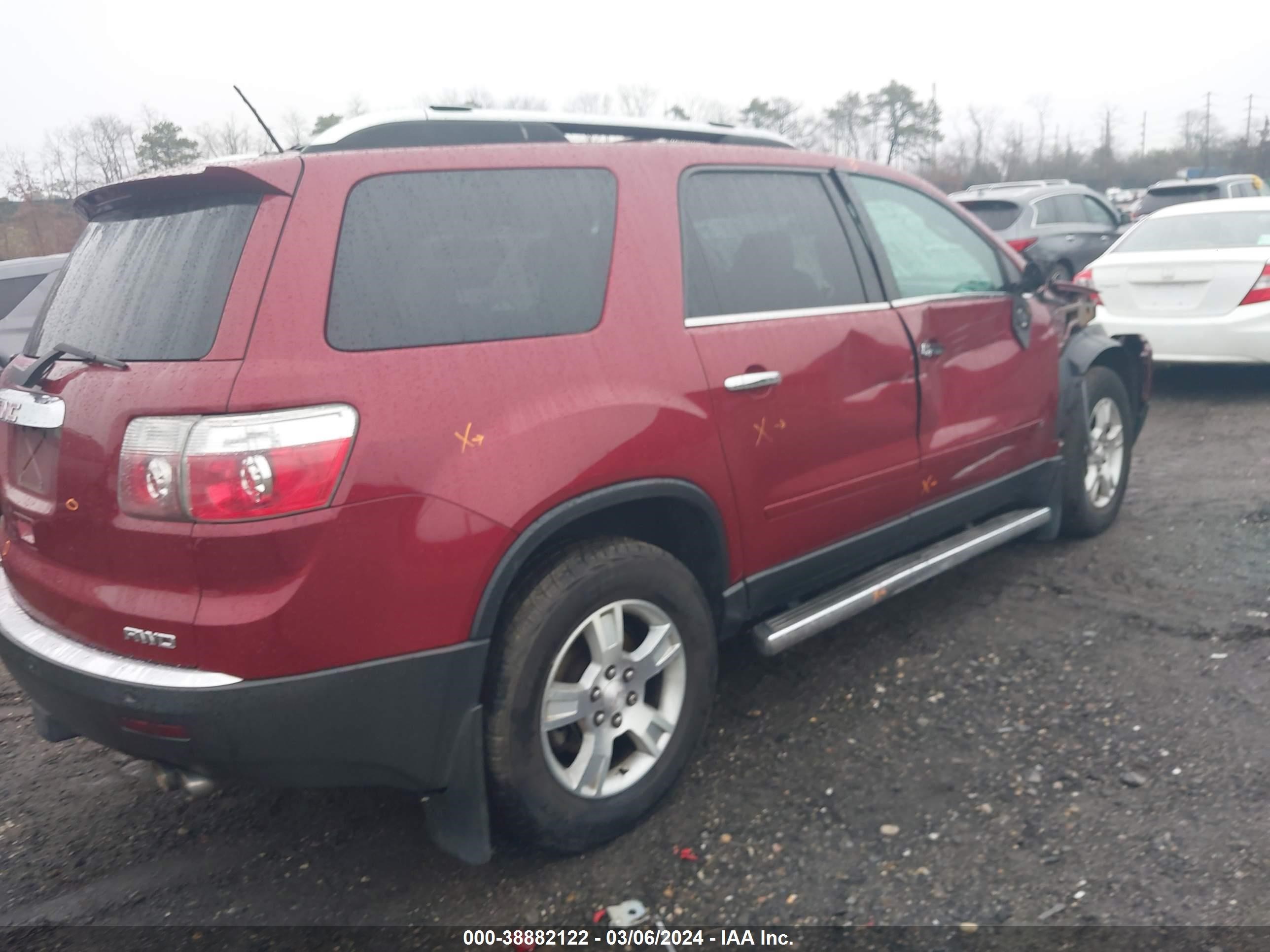 Photo 3 VIN: 1GKEV33D29J124872 - GMC ACADIA 