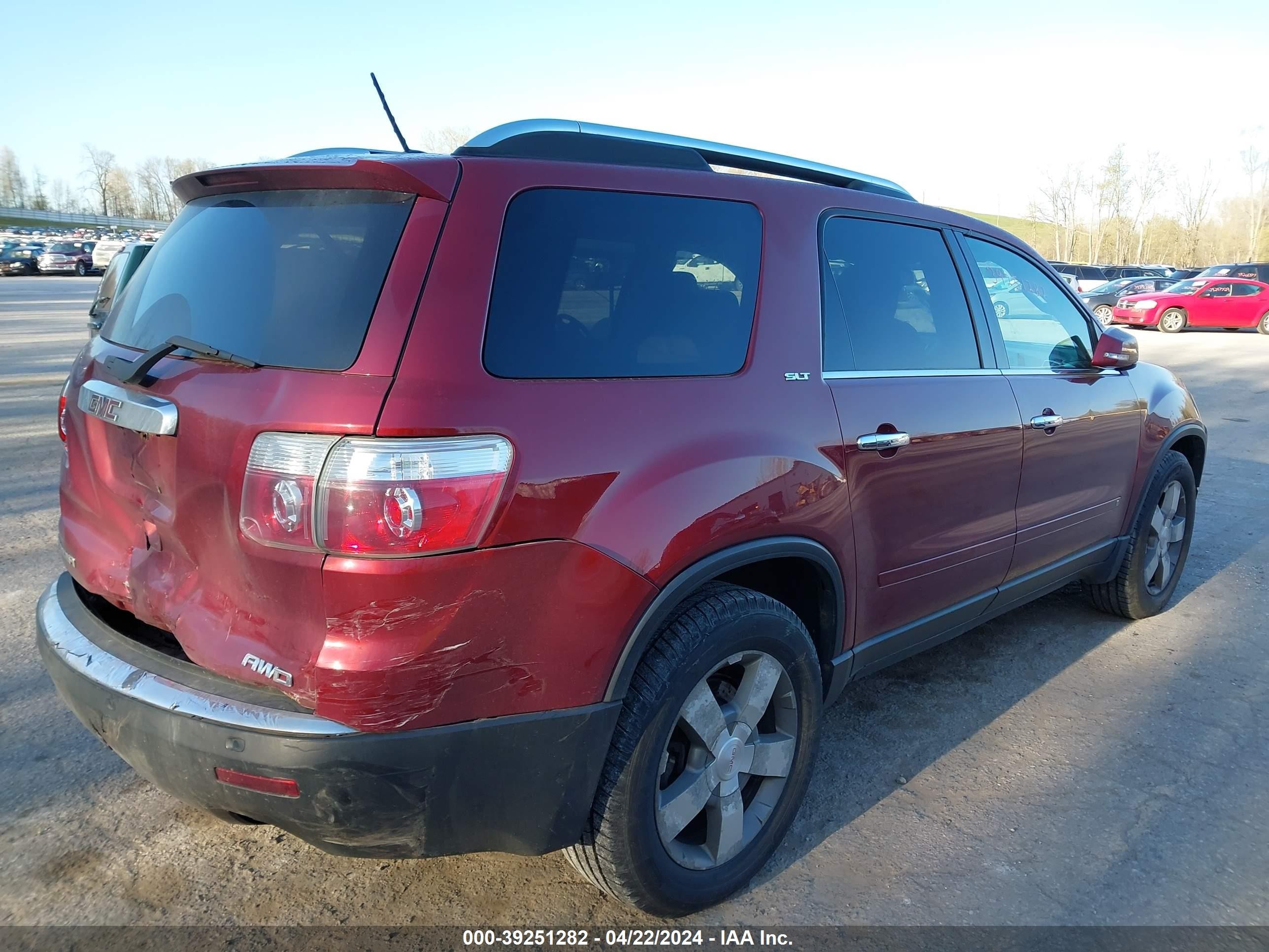 Photo 3 VIN: 1GKEV33D49J133931 - GMC ACADIA 