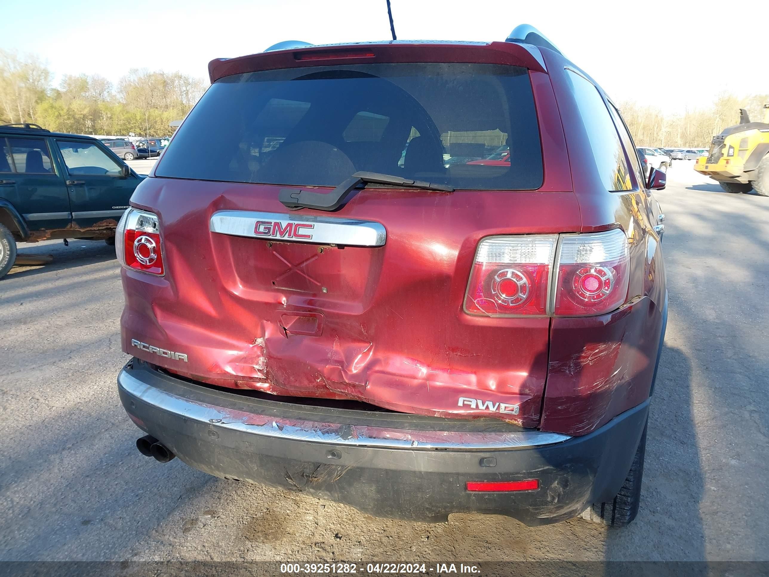 Photo 5 VIN: 1GKEV33D49J133931 - GMC ACADIA 